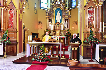 Przekazanie relikwii św. Siostry Faustyny